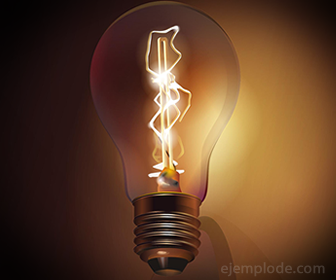 Bulbo Eléctrico. ilumina de acuerdo con una Potencia Eléctrica