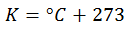 Conversión de Temperatura en Celsius a Kelvin