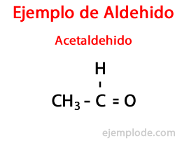 Ejemplo de Aldehido: Acetaldehido