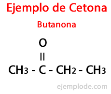 Ejemplo de Cetona: Butanona