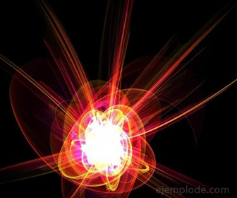 El atomo guarda cantidades inmensas de energia