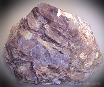 Mineral de Litio Lepidolita