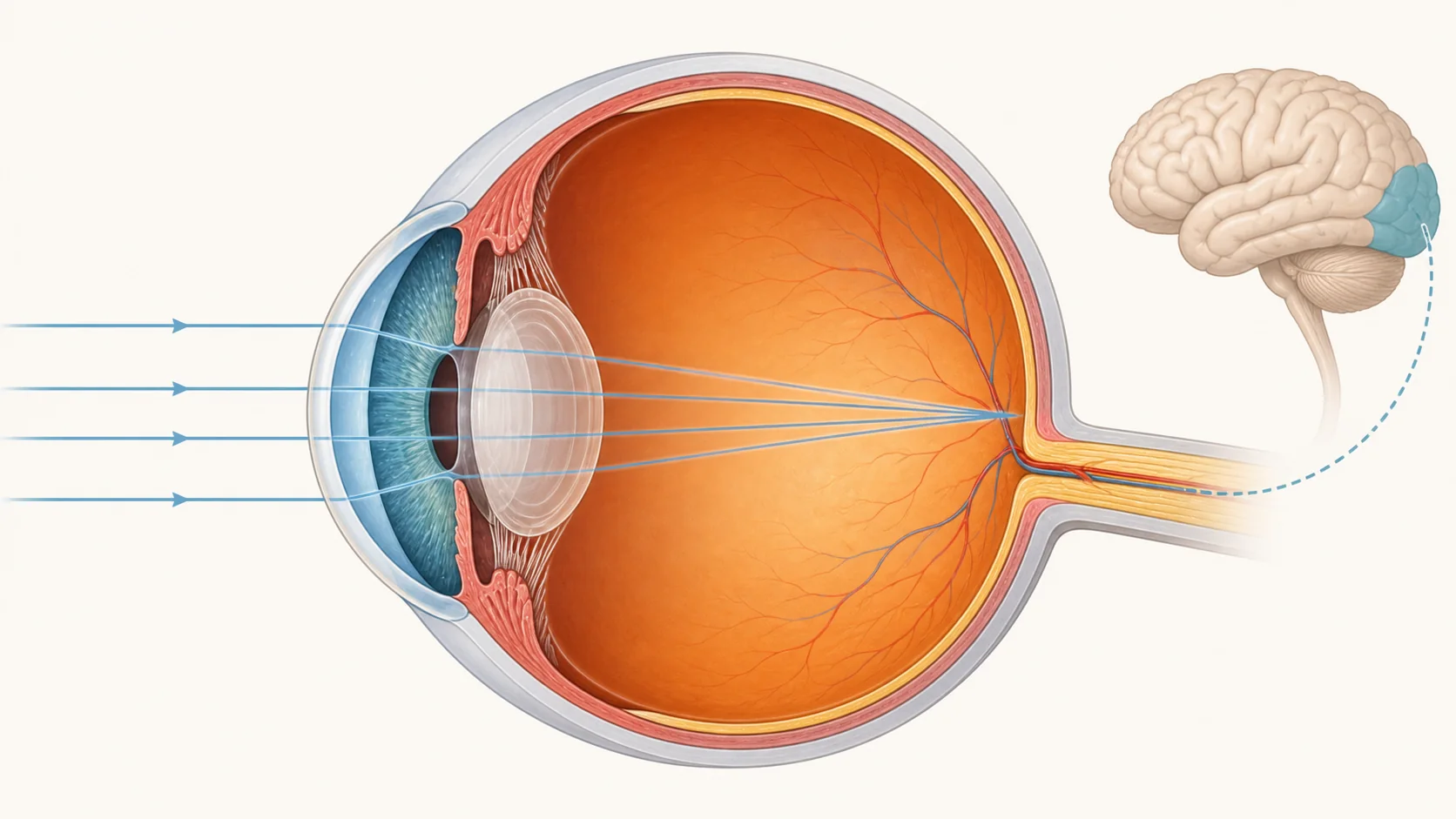 Visual explicativo de Sentido de la vista