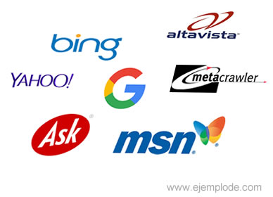 Logos de los buscadores más usados