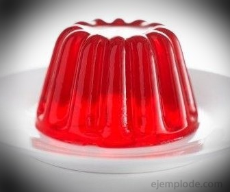 La gelatina es una sustancia coloidal