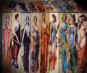 Las Musas, hijas de Zeus