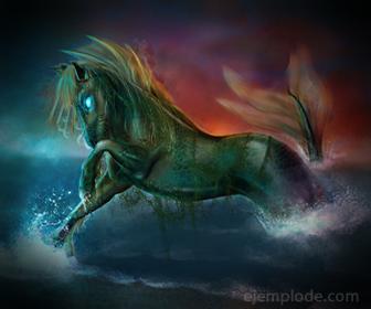 Primer caballo del mundo, creado por Poseidon